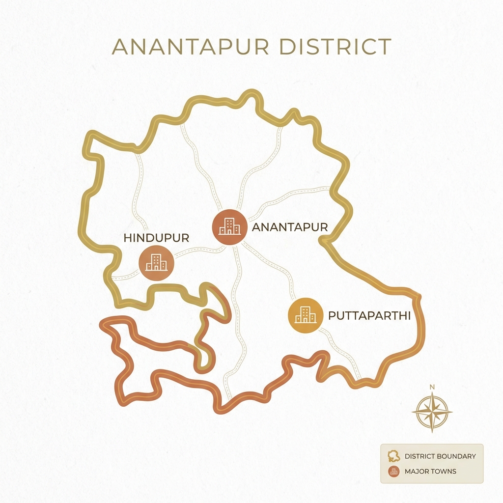 Anantapur District Map